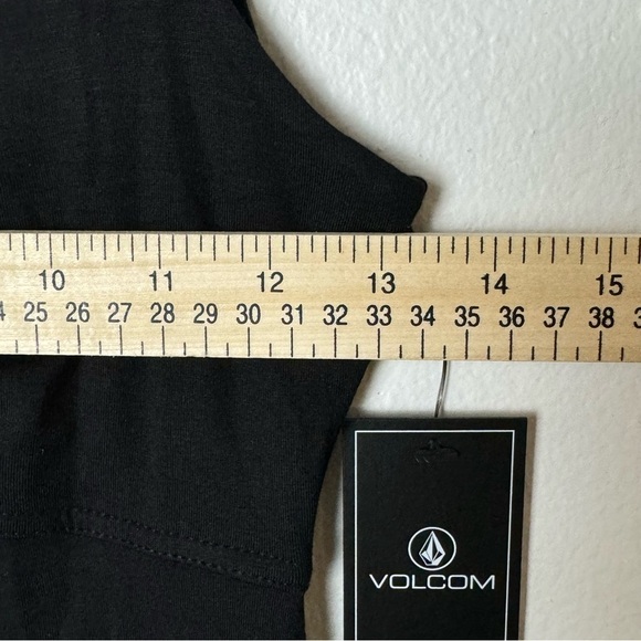 Volcom SWINGIN SUMMER MINI DRESS - BLACK - Picture 11 of 12